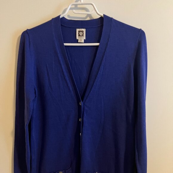 ANNE KLEIN Button Down Cardigan - Picture 1 of 5